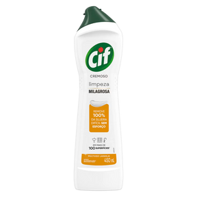 COMPRE 3, LEVE 6 - Kit Limpador Multiuso Cif Cremoso Limpeza Milagrosa 450ml